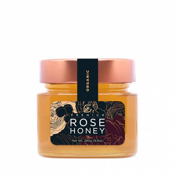 Go Pure™ Premium Rose Honey 280g (Certified Organic)