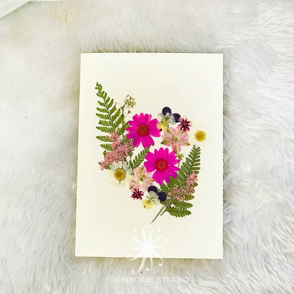 Greeting Card - Fuchsia Garden