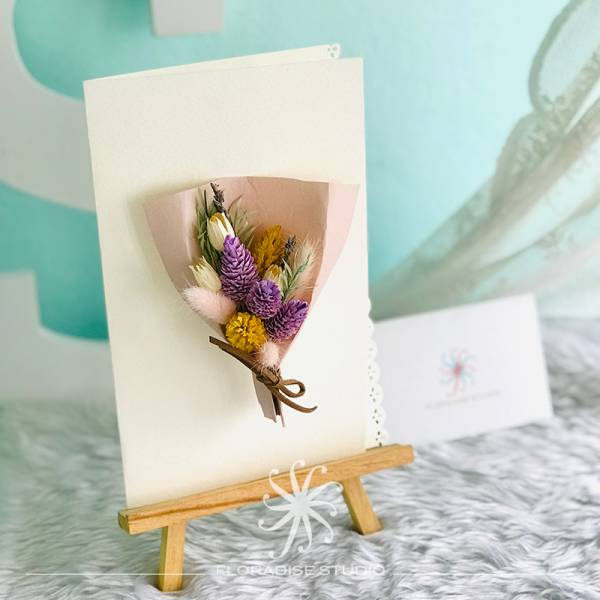 Workshop: Lilliput Preserved Flower Bouquet Card